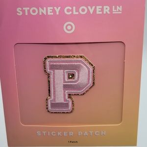 New Stoney Clover x Target P letter Patch